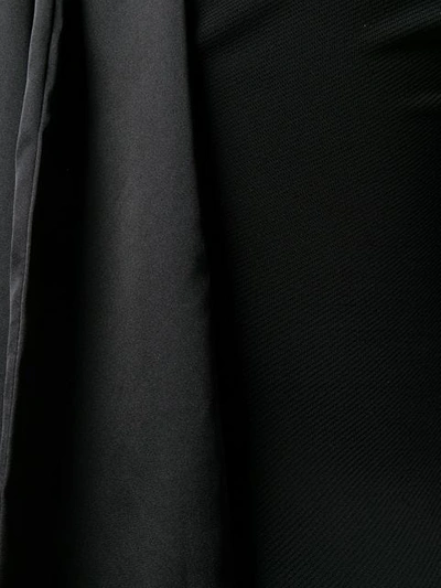 Shop Styland Fitted Turtleneck Dress In Black