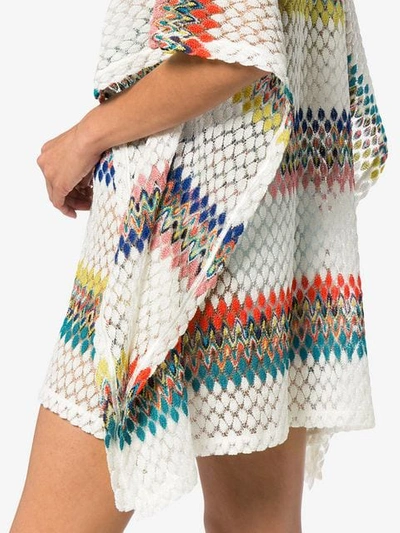 Shop Missoni Zig Zag V Neck Kaftan In Sm062 Multi