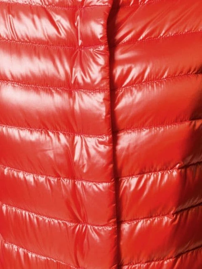 Herno Shell Puffer Jacket In Orange