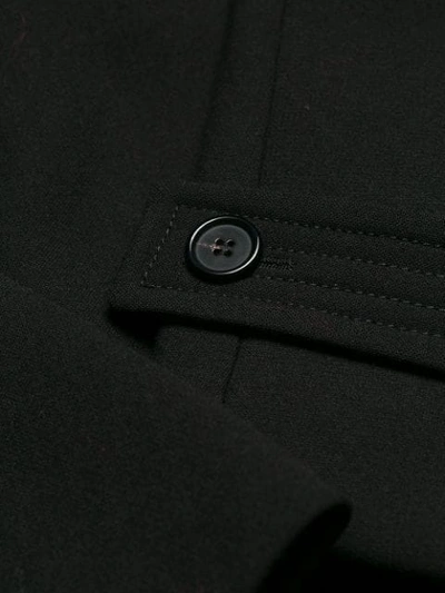 CHLOÉ 系腰带双排扣外套 - 黑色