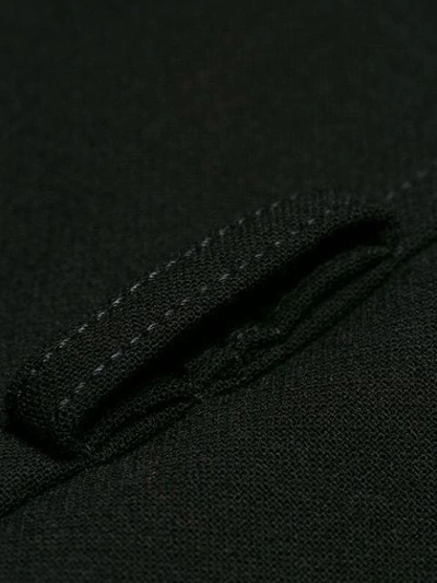 CHLOÉ 系腰带双排扣外套 - 黑色