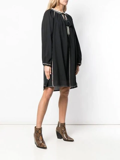 Shop Isabel Marant Étoile Rocky Dress In Black