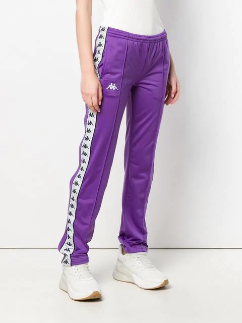 Kappa Logo Track Pants In Purple | ModeSens