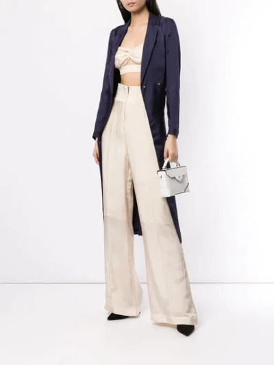 Shop Alice Mccall Blue Moon Crop Top In Neutrals