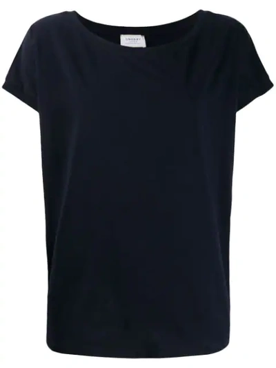 Shop Snobby Sheep Plain T-shirt - Blue
