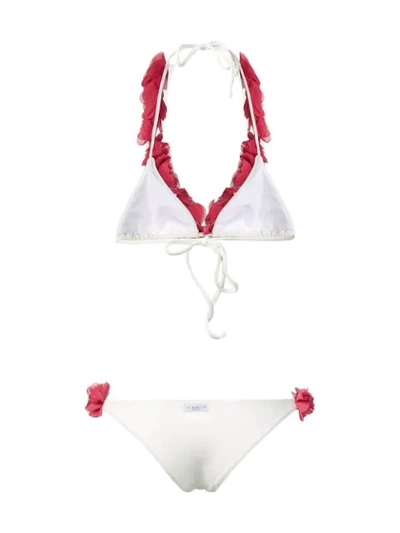 Shop La Reveche Jamila Bikini Set In Avorio