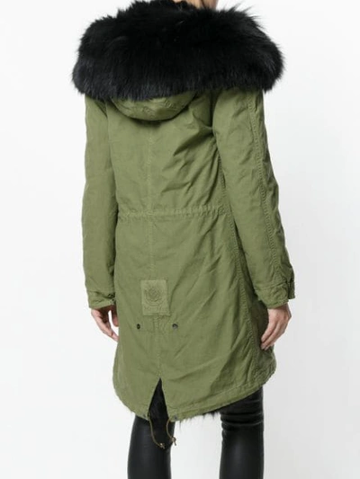 Shop Mr & Mrs Italy Classic Parka Coat In Green