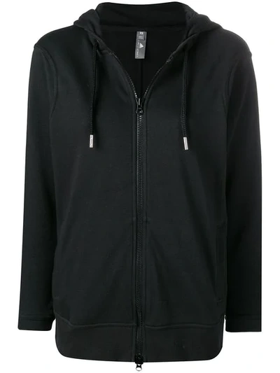 Shop Adidas By Stella Mccartney Relaxed Fit Hoodie In Black