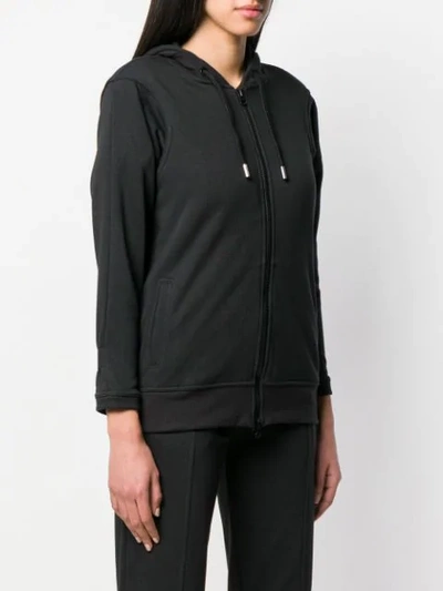 Shop Adidas By Stella Mccartney Relaxed Fit Hoodie In Black