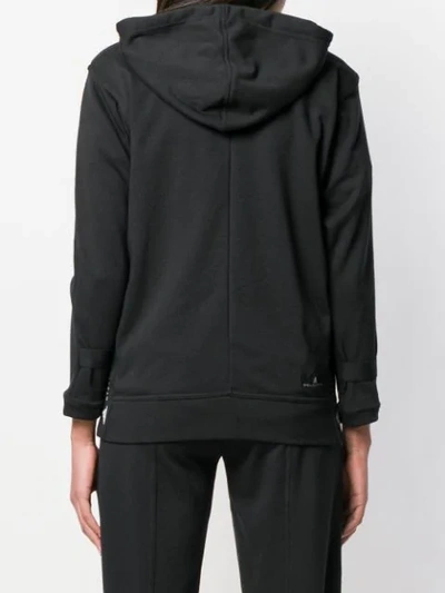 Shop Adidas By Stella Mccartney Relaxed Fit Hoodie In Black