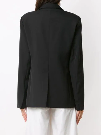 Shop Alcaçuz 'light' Blazer In Black