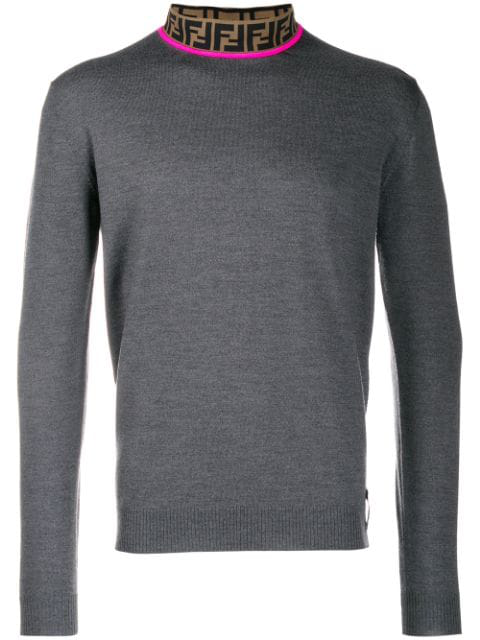 fendi grey jumper