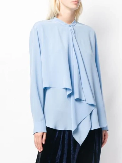 Shop Stella Mccartney Kiera Blouse In Blue