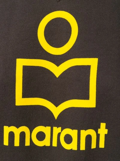 Shop Isabel Marant Étoile Logo Jumper - Black