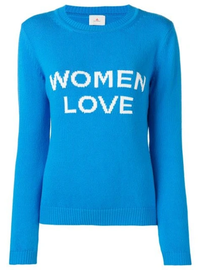 Shop Peuterey Women Love Jumper In Blue
