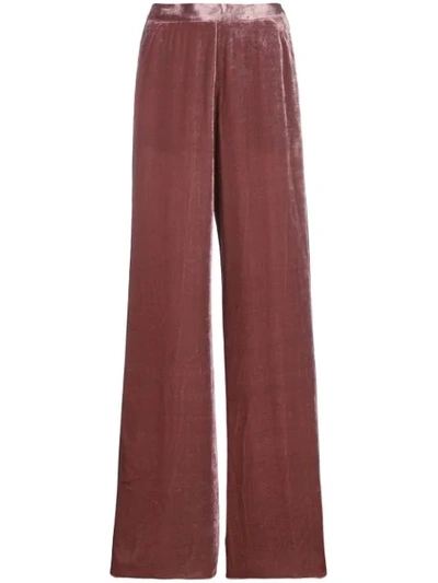 Shop Etro Palazzo Pants In Pink