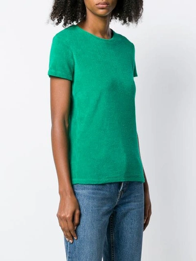 Shop Majestic Filatures Knitted T-shirt - Green