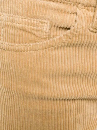 Shop Blugirl Corduroy Flared Trousers - Neutrals