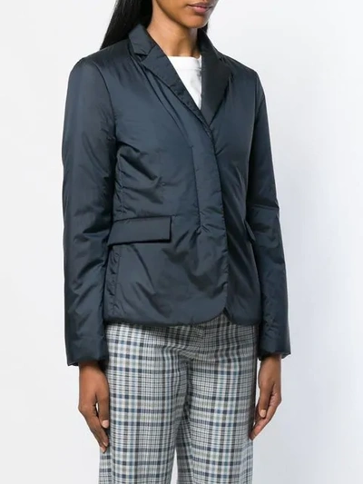 Shop Theory Padded Blazer In Blue