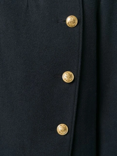 Shop Polo Ralph Lauren Military Coat In Blue