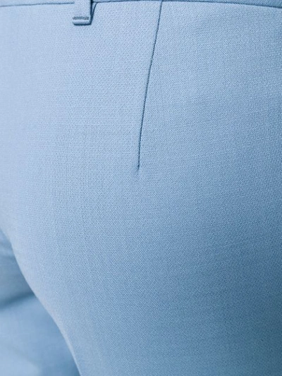 Miu Miu Bootcut Tailored Trousers In Blue