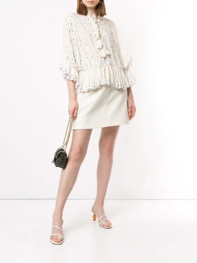 Shop Acler Spencer Blouse In White