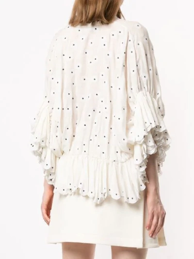 Shop Acler Spencer Blouse In White