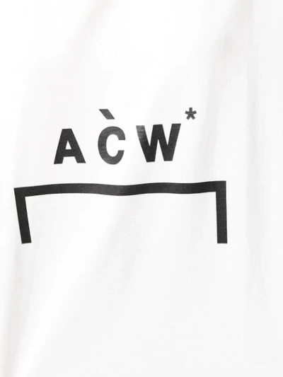 Shop A-cold-wall* Oversized Logo T-shirt - White