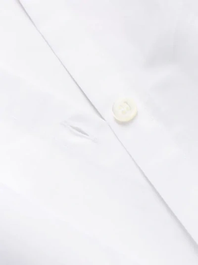 Shop Maison Margiela Asymmetric Hem Shirt In White