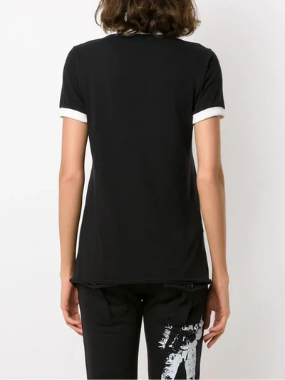 Shop Andrea Bogosian Printed T-shirt - Black