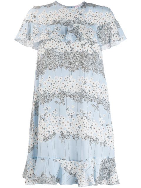 red valentino silk dress