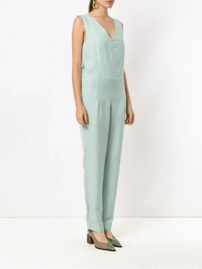 Shop Alcaçuz Fenix Jumpsuit In Blue