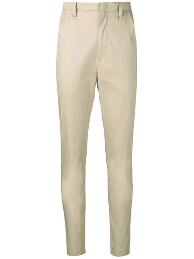 Isabel Marant Étoile High-waisted Tapered Trousers In Neutrals