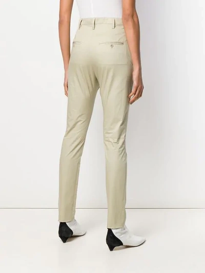 Isabel Marant Étoile High-waisted Tapered Trousers In Neutrals
