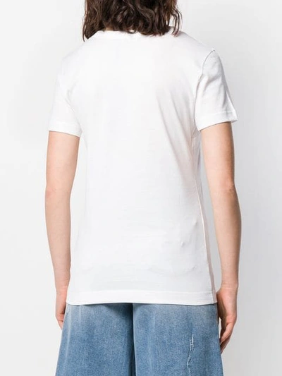 Shop Dolce & Gabbana Dg Queen T-shirt In White