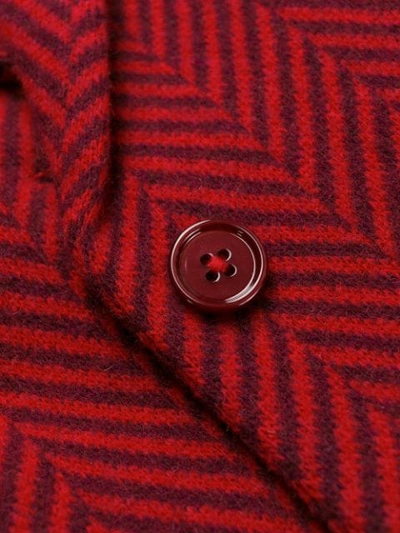 Shop Circolo 1901 Classic Fitted Blazer In Red