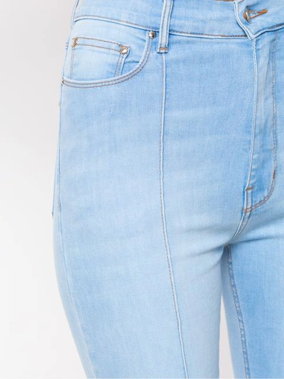 Shop Amapô Verona Flared Jeans In Blue