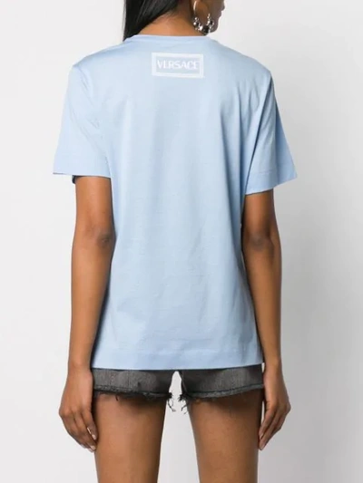 Shop Versace Medusa T-shirt - Blue