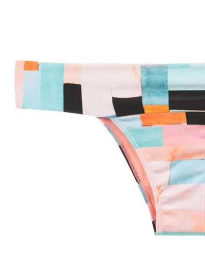 Shop Brigitte Bandeau-bikini Mit Print In Multicolour