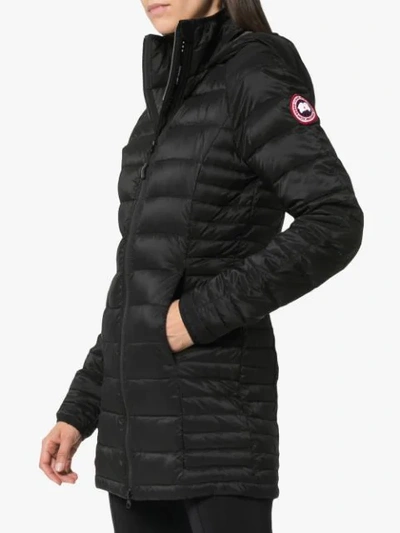 Shop Canada Goose Brookvale Coat In Black