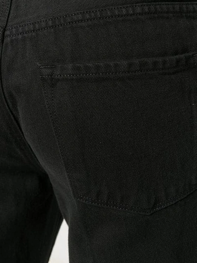 Shop J Brand Cropped Denim Jeans In Black
