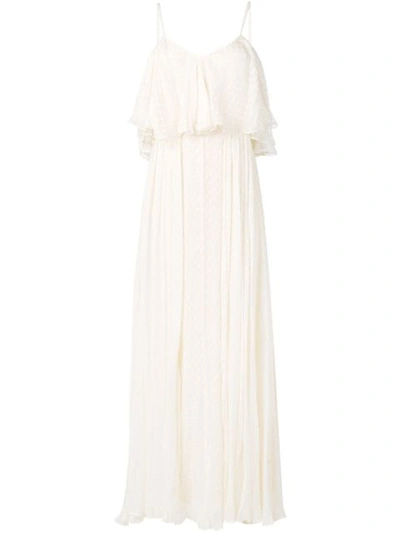 Shop Mes Demoiselles Tiered-top Dress - White