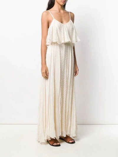 Shop Mes Demoiselles Tiered-top Dress - White
