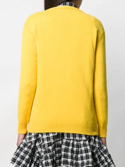 Shop Alberta Ferretti Latin Lover Sweater In Yellow