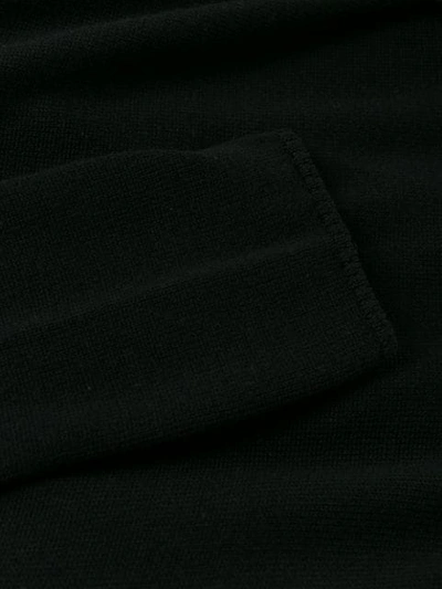 Shop Rick Owens Longline Cardi-coat In Black