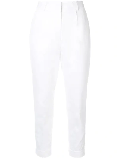 Shop N°21 Cropped Trousers In White