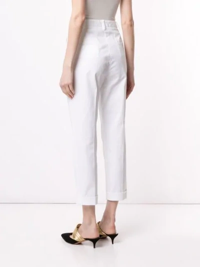 Shop N°21 Cropped Trousers In White