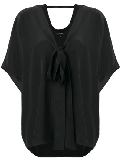 Shop Rochas Black Relaxed T