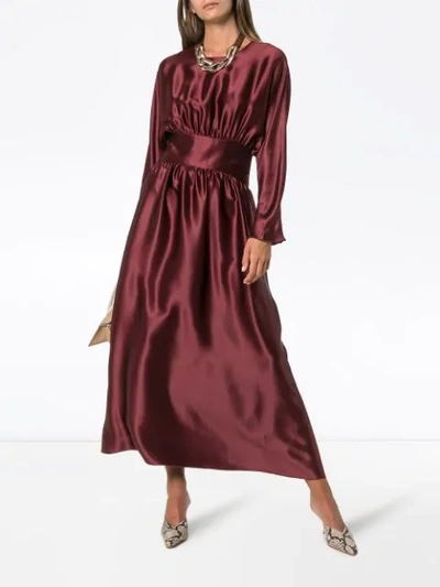 Shop Deitas Hermine Maxi Dress In Red