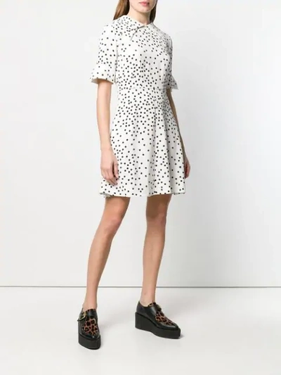 Shop Stella Mccartney Polka Dot Dress In White